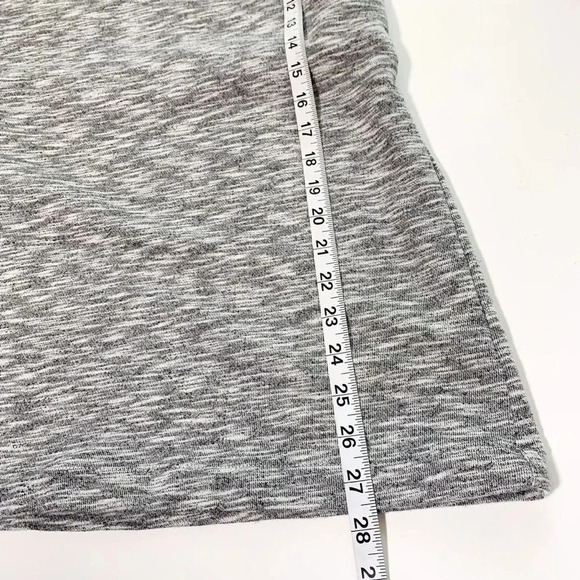 J. Crew Gray Sweater Women’s Size Small Long Sleeve Belted Cotton Top Mercantile - Picture 9 of 9